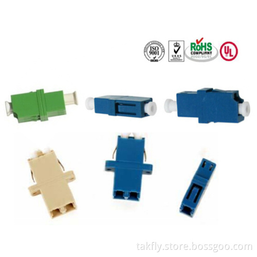 Sm/Mm Fiber Optic LC Adapter